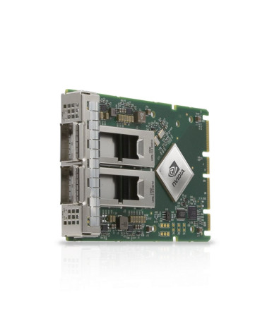 Сетевой адаптер Mellanox MCX623436AN-CDAB ConnectX-6 Dx EN adapter card, 100GbE, Dual-port QSFP56, OCP 3.0, No Crypto, Thumbscre