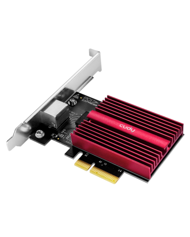 Адаптер беспроводной связи (Wi-Fi) CUDY 10G PCI Express Adapter Marvell AQC113  10Gbps PCI Express Adapter, Marvell AQC113R, 10G