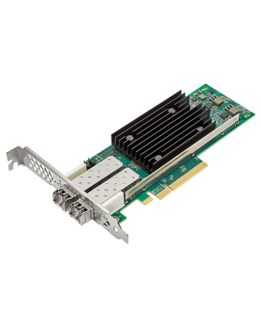 Сетевой адаптер Qlogic QLE2772-SR-SP (MA2810401-C4 А) 32Gb/s FC HBA, 2-port, PCIe v4.0 x8, LowProfile, LC SR MMF, В комплекте дв