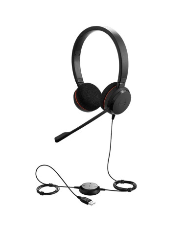 Гарнитура проводная Jabra EVOLVE 20 MS Stereo RTL / USB-A / 48 (016970)