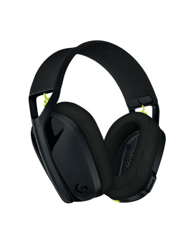 Гарнитура игровая Logitech G435 Black черная, беспроводная, накладной тип, дифузоры 40мм, 20 Гц - 20 кГц, USB Lightspeed + Bluet