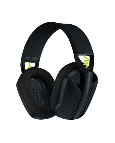Гарнитура игровая Logitech G435 Black черная, беспроводная, накладной тип, дифузоры 40мм, 20 Гц - 20 кГц, USB Lightspeed + Bluet