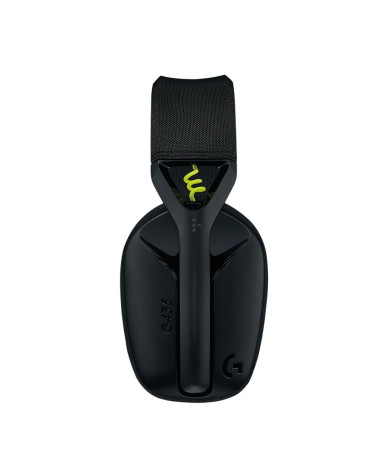 Гарнитура игровая Logitech G435 Black черная, беспроводная, накладной тип, дифузоры 40мм, 20 Гц - 20 кГц, USB Lightspeed + Bluet