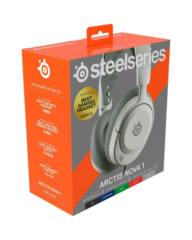 Наушники  SteelSeries Arctis Nova 1 Wired Gaming Headset White