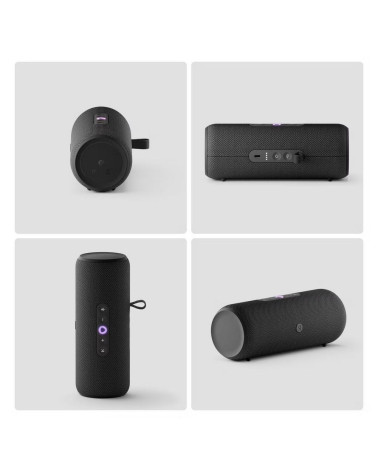 Портативная умная колонка Яндекс Станция Стрит с Алисой, 30 Вт, YNDX-00030BLK , чёрный