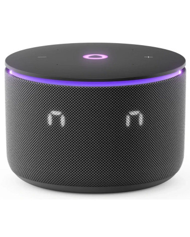 Умная колонка Яндекс Станция Мини 3 Про с Алисой, Zigbee, черный ( YNDX00059BLK)