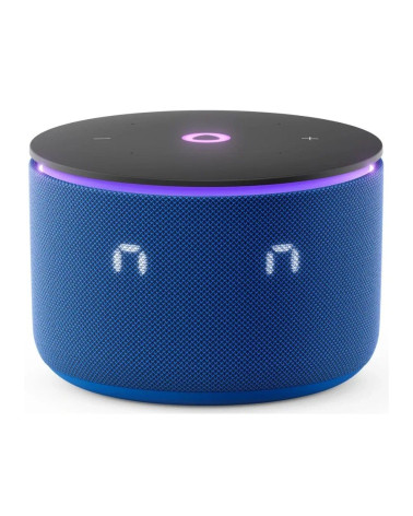 Умная колонка Яндекс Станция Мини 3 Про с Алисой, Zigbee, синий ( YNDX00059BLU)