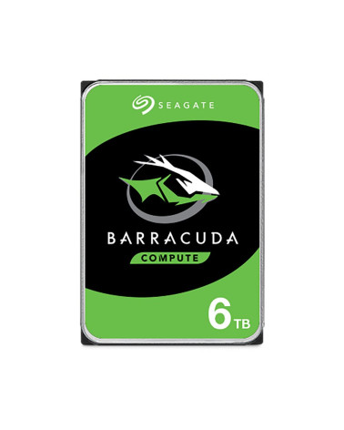 Жесткий диск Seagate BarraCuda ST6000DM003 6TB 3.5" 
SATA 6Gb/s, 5400rpm, 256MB, Bulk 20 (004626) 