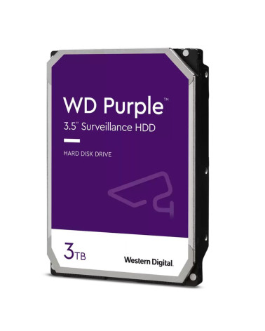 Жесткий диск Western Digital 3TB WD33PURZ HDD 3.5" Purple, SATA 6Gb / s (SATA-III), CMR 