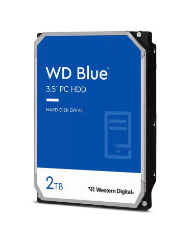 Жесткий диск  2TB WD20EARZ Blue 5400rpm  SATA 3 Cache 64MB 