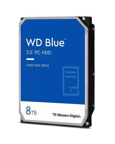 Жесткий диск Western Digital 3.5" 8TB WD Blue PC HDD WD80EAAZ SATA 6Gb/s - 5640 rpm 