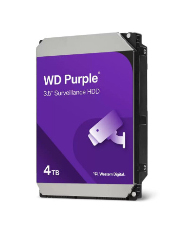 Жесткий диск Western Digital 4TB WD44PURZ Purple Pro Surveillance, Cache 128MB 