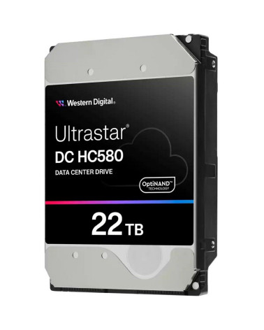Жесткий диск серверный Western Digital 3.5" 22TB Ultrastar DC HC580 WUH722222ALE604
 SATA 