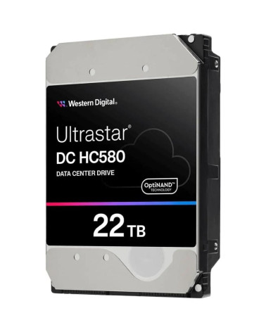 Жесткий диск серверный Western Digital 3.5" 22TB WD Ultrastar DC HC580 WUH722422ALE6L4 SATA 6Gb/s, 7200rpm, 512MB, 512e/4Kn 