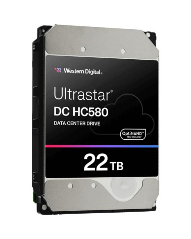 Жесткий диск серверный Western Digital 3.5" 22TB WD Ultrastar DC HC580 WUH722422ALE6L4 SATA 6Gb/s, 7200rpm, 512MB, 512e/4Kn 
