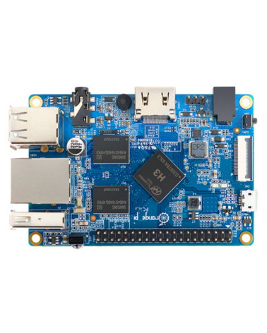 Одноплатный компьютер Orange Pi  PC (RD003),   Allwinner H3 1.6GHz, 1GB DDR3, HDMI, micro SD, LAN, 3xUSB, IR-port, 40xGPIO 