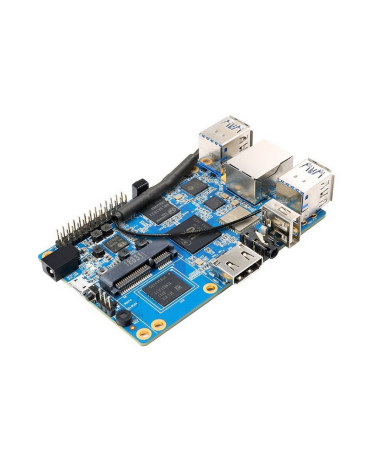 Одноплатный компьютер Orange Pi  3 H6 (2GB+8GB eMMC) (RD048) Quad-core 64-bit 1.8GHZ ARM Cortex™-A53with 2GB LPDDR3 (shared with