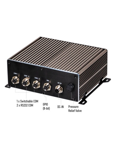 Одноплатный компьютер GIGAIPC QBiX-WP-WHLA8265H-A1 IP67 - Industrial water proof system with Intel® Core™ i5-8265U Processor 