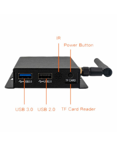 Одноплатный компьютер FireFly EC-R3328PC 2GB DDR3 16GB EMMC 