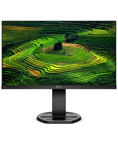 Монитор 23.8" PHILIPS 241B8QJEB  IPS, 1920x1080, 75Hz, 5ms, 250сd/m, 1000:1 | VGA, DVI, HDMI(1.4), DP(1.2), 2xUSB 3.0, 2xUSB 2.0