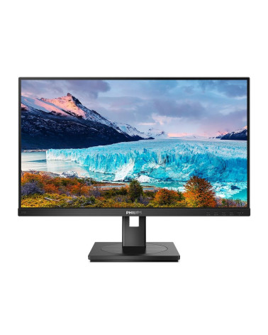 Монитор 23.8" PHILIPS 243S1  IPS, 1920x1080, 75Hz, 4ms, 300сd/m, 1000:1 | HDMI(1.4), DP(1.2), Type-C(PD-65W), 4xUSB | HAS, Pivot