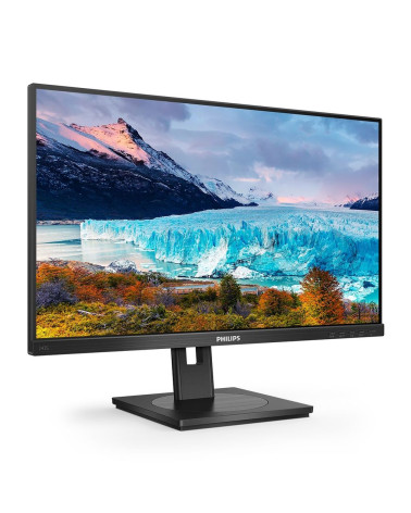 Монитор 23.8" PHILIPS 243S1  IPS, 1920x1080, 75Hz, 4ms, 300сd/m, 1000:1 | HDMI(1.4), DP(1.2), Type-C(PD-65W), 4xUSB | HAS, Pivot