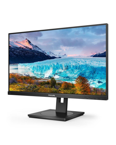 Монитор 23.8" PHILIPS 243S1  IPS, 1920x1080, 75Hz, 4ms, 300сd/m, 1000:1 | HDMI(1.4), DP(1.2), Type-C(PD-65W), 4xUSB | HAS, Pivot