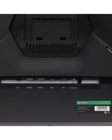 Монитор Raskat 32" I32U6D (IPS, 3840×2160, HDMI+DP+Audio output, 5 ms, 178°/178°, 1000:1, 60Hz, Black) 