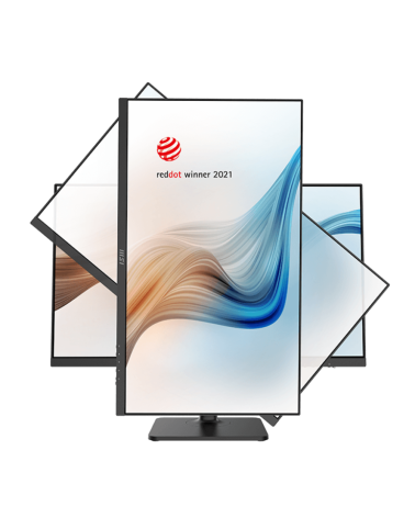 Монитор 27" MSI Modern MD272XP  IPS, 1920x1080, 100Hz, 4ms, 300сd/m, 1000:1, HDR | HDMI(1.4b), DP(1.2a), Type-C(PD-65W), 2xUSB2.