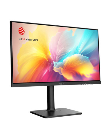 Монитор 23.8" MSI Modern MD2412P  IPS, 1920x1080, 100Hz, 4ms, 300сd/m, 1000:1, HDR | HDMI(1.4), Type-C(PD-15W) | HAS, Pivot, Swi