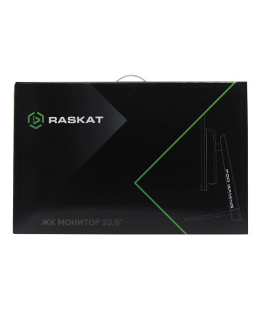 Монитор 23.8" Raskat I24F16D 23.8" (IPS, 1920x1080, HDMI+DP, 5ms, 178°/178°, 1000:1, 165Hz, Black) 