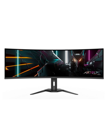 Монитор 49" Gigabyte AORUS CO49DQ-EK Gaming monitor Black (OLED, 5120x1440, HDMI+HDMI+DP+Type C, 0.03 ms, 178°/178°, 250 cd/m, 1
