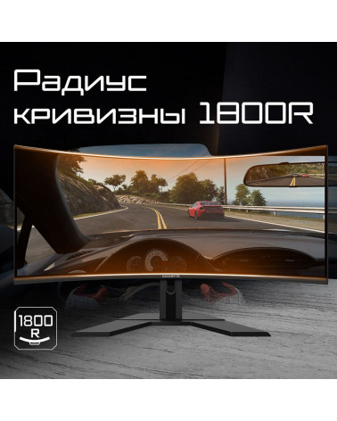 Монитор 49" Gigabyte AORUS CO49DQ-EK Gaming monitor Black (OLED, 5120x1440, HDMI+HDMI+DP+Type C, 0.03 ms, 178°/178°, 250 cd/m, 1