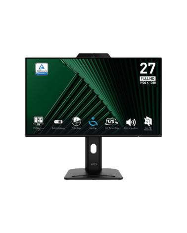 Монитор 27" MSI PRO MP272PMG  IPS, 1920x1080, 120Hz, 4ms, 300сd/m, 1500:1, HDR | VGA, HDMI(1.4b), DP(1.2a), 2xUSB2.0 | HAS, Pivo
