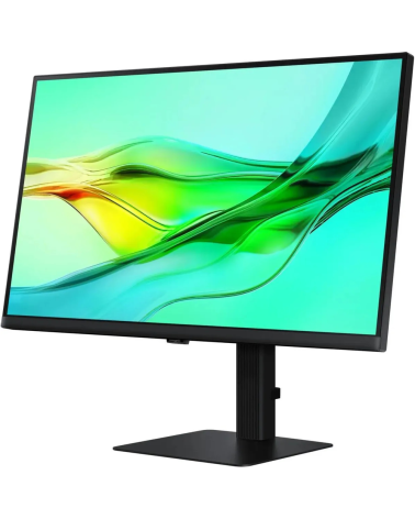 Монитор 27" SAMSUNG S27D604UAI ViewFinity S6 S60UD QHD Black (IPS, 2560x1440, HDMI+DP+Type C, LAN, 5 ms, 178°/178°, 350 cd/m, 10