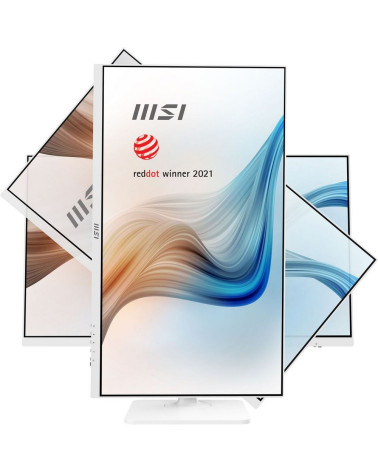 Монитор 27" MSI Modern MD272XPW  IPS, 1920x1080, 100Hz, 4ms, 300сd/m, 1000:1, HDR | HDMI(1.4b), DP(1.2a), Type-C(PD-65W), 2xUSB2