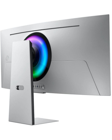 Монитор 34" SAMSUNG S34DG852SI Odyssey OLED G8 G85SD UWQHD Silver (OLED, 3440x1440, HDMI+HDMI+DP, USB Hub, 0.03 ms, 178°/178°, 2