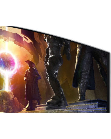 Монитор 34" SAMSUNG S34DG852SI Odyssey OLED G8 G85SD UWQHD Silver (OLED, 3440x1440, HDMI+HDMI+DP, USB Hub, 0.03 ms, 178°/178°, 2