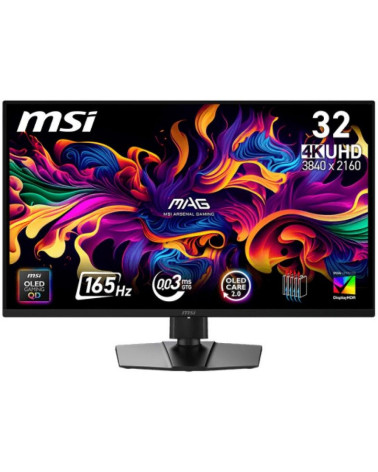 Монитор 31.5" MSI MAG 322UP QD-OLED E16  QD-OLED, 3840x2160, 165Hz, 0,03ms, 250сd/m, 1500000:1, HDR10 | 2xHDMI(2.1), DP(1.4a), T