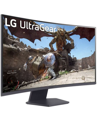 Монитор 31.5" LG 32GS60QC-B Black (VA, 2560x1440, HDMI+HDMI+DP, 1 ms, 178°/178°, 300 cd/m, 3000:1, 180Hz, Curved 1000R) 