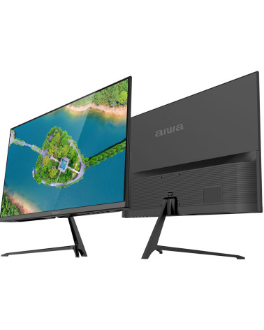 Монитор 23.8" AIWA MD2410  IPS, 1920x1080, 180Hz, 1ms, 300сd/m, 1000:1, HDR | 2xHDMI(2.0), DP(1.2) | ExPSU, Speakers, Vesa 75, B