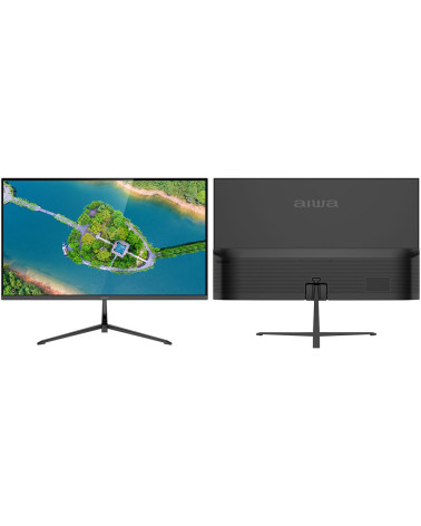 Монитор 27" AIWA MD2712  IPS, 1920x1080, 180Hz, 1ms, 300сd/m, 1000:1, HDR | 2xHDMI(2.0), DP(1.2) | ExPSU, Speakers, Vesa 75, Bla