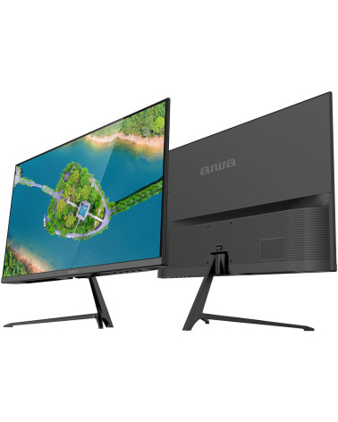 Монитор 27" AIWA MD2712  IPS, 1920x1080, 180Hz, 1ms, 300сd/m, 1000:1, HDR | 2xHDMI(2.0), DP(1.2) | ExPSU, Speakers, Vesa 75, Bla