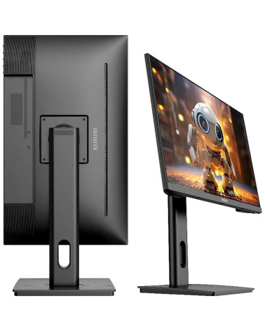 Монитор 27" AIWA MF2711  IPS, 1920x1080, 120Hz, 4ms, 300сd/m, 1500:1, HDR | VGA, HDMI(1.4), DP(1.2), 4xUSB3.0 | HAS, Pivot, Swiv