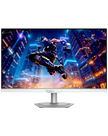 Монитор 27" Gigabyte M27UP ICE (IPS, 3840x2160, 160Hz, 1мс, 350cd/m, 1000:1, 2xHDMI-2.1, DP-1.4, 4xUSB3.2, USB Type-C, Pivot ) 