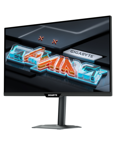 Монитор 26.5" Gigabyte M27QS EK Black (IPS, 2560x1440, 1ms, 178°/178°, 350 cd/m, 1200:1, 3xUSB3.0, USB Type-C, 180Hz, 2xHDMI 2.0