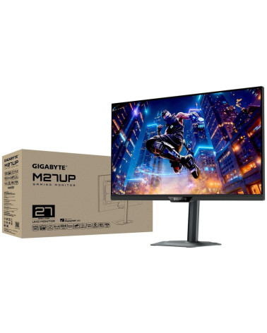 Монитор 27" Gigabyte M27UP EK Black (IPS, 3840x2160, 160Hz, 1мс, 350cd/m, 1000:1, 2xHDMI-2.1, DP-1.4, 4xUSB3.2, USB Type-C) 