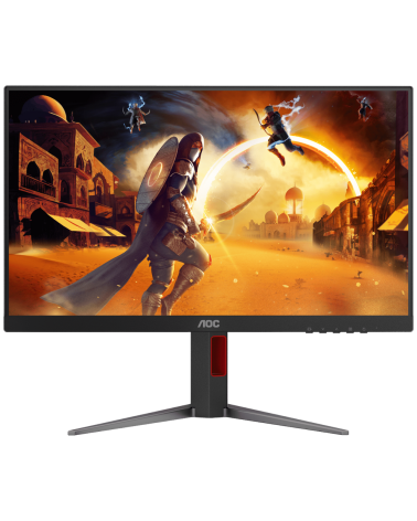 Монитор 23.8" AOC 24G4H  IPS, 1920x1080, 200Hz, 0,3ms, 300сd/m, 1000:1, HDR10 | HDMI(2.0), DP(1.4) | HAS, Pivot, Swivel, InPSU, 