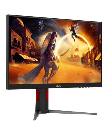 Монитор 23.8" AOC 24G4H  IPS, 1920x1080, 200Hz, 0,3ms, 300сd/m, 1000:1, HDR10 | HDMI(2.0), DP(1.4) | HAS, Pivot, Swivel, InPSU, 