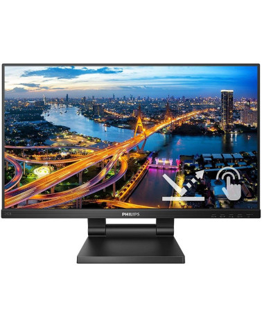 Монитор 23.8" PHILIPS 242B1TC Touch IPS, 1920x1080, 75Hz, 4ms, 250сd/m, 1000:1 | VGA, HDMI(1.4), DP(1.2),  4xUSB 3.2 | HAS, InPS